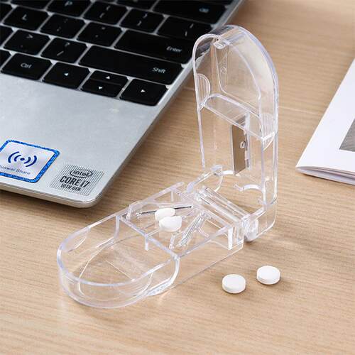 高端切药片神器药盒切药器分装便携分药17天分割器切片家用迷你 - 图2