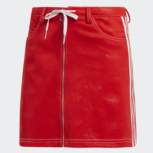 Adidas/阿迪达斯正品三叶草 SKIRT 女子休闲裙子运动半身裙EK4784 - 图0