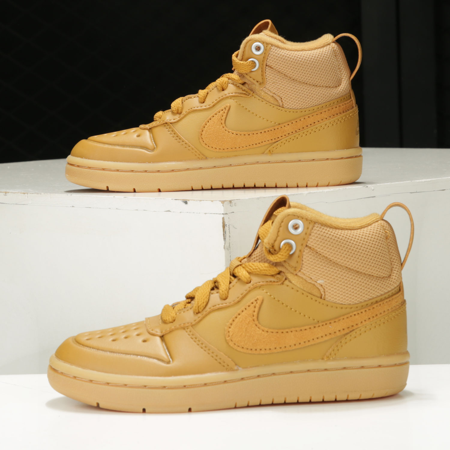 Nike/耐克正品COURT BOROUGH MID 2 BOOT PS儿童运动鞋 BQ5442 - 图0