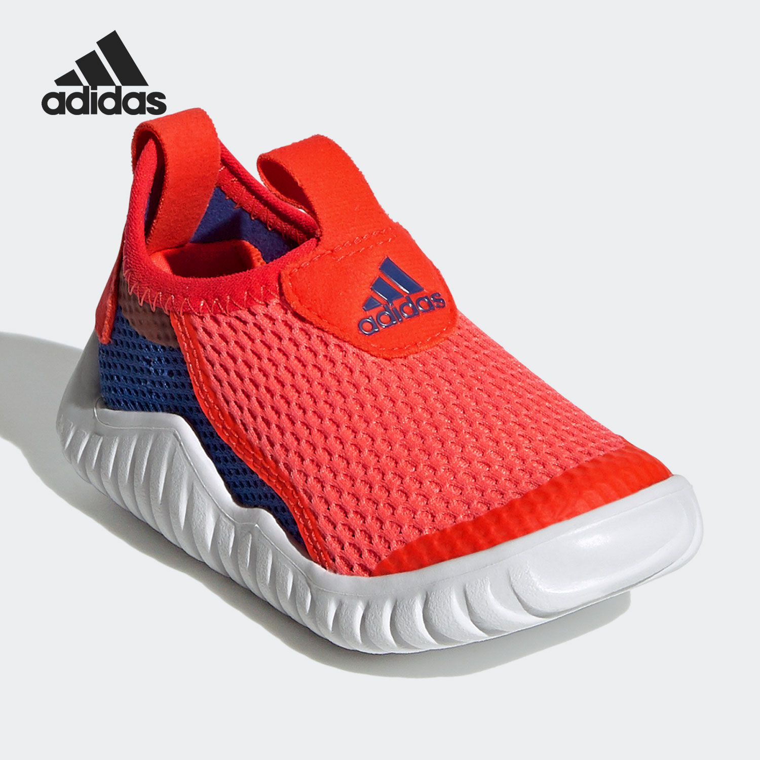 Adidas/阿迪达斯正品新款儿童运动时尚透气网面休闲鞋FZ3947-图1