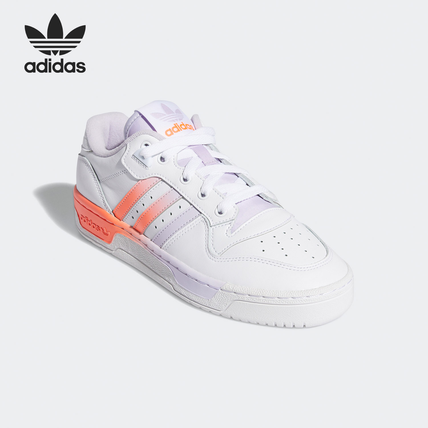 Adidas/阿迪达斯正品夏季新款三叶草女子休闲运动板鞋EH2188 - 图2