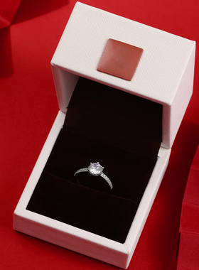 仿真婚戒对戒结婚一对情侣活口戒指女假钻戒婚礼现场道具交换仪式