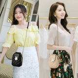 Цепь, милая сумка для телефона, маленькая небольшая сумка, коллекция 2023, из натуральной кожи