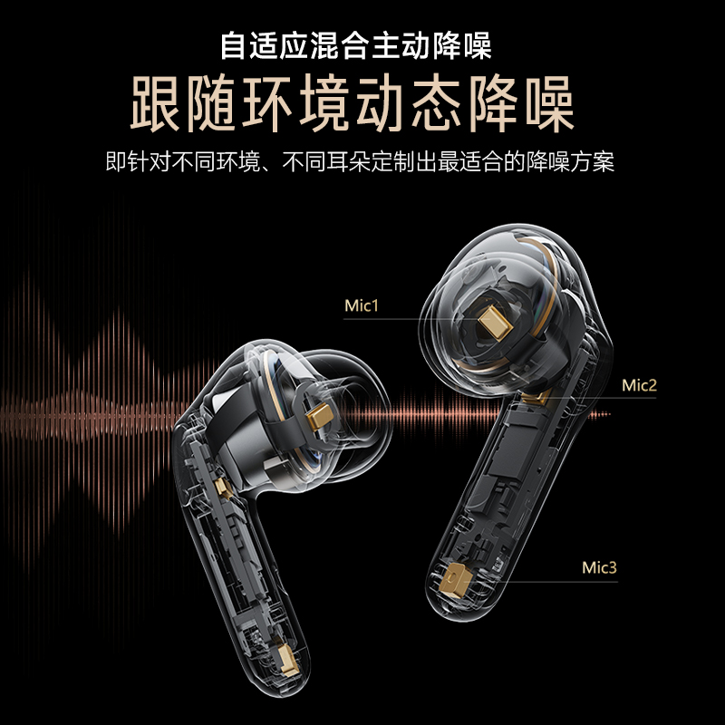 other M50SoundPEATS泥炭Air4 Pro降噪蓝牙耳机无线主动hifi发烧 - 图2