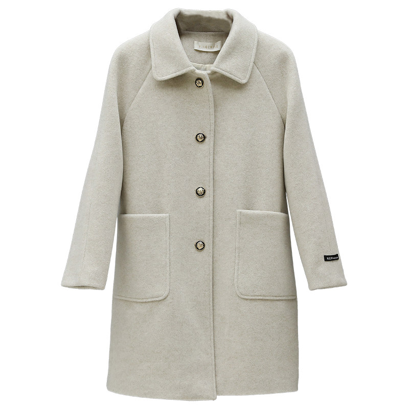 反季清仓毛呢外套短款秋冬韩版流行 金捷女装毛呢外套