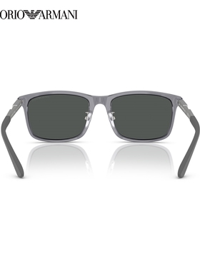 阿玛尼防晒方形潮流时尚男性墨镜