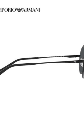 新品阿玛尼男款圆形金属太阳眼镜