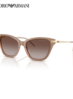 阿玛尼时尚猫眼墨镜春夏新款潮流