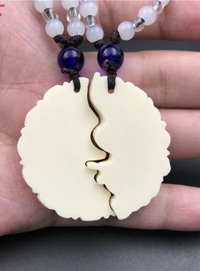 象牙果民族风轻奢情侣项链