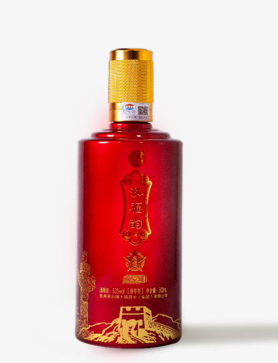 大福酒业 泓福韵酒·超越 500ml礼盒  珍藏款 酱香型白酒  53度 - 图2