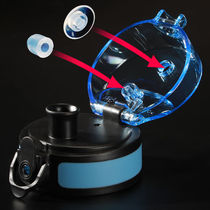 Hile Child Straw Cup Anti-Leak Stopper Water Glass Vent Silicone Stopper Eye Micelles Choke Plug Big Belly Cup