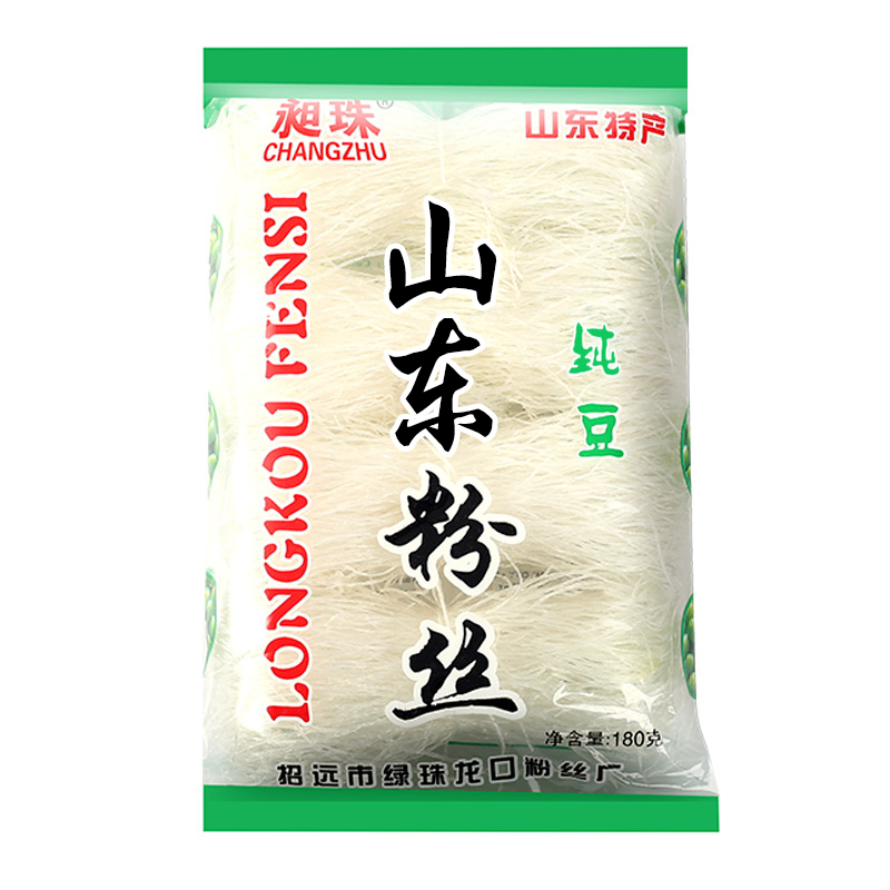 山东龙口工艺昶珠速食粉丝180g*4袋装火锅凉拌鸭血粉丝汤-图3