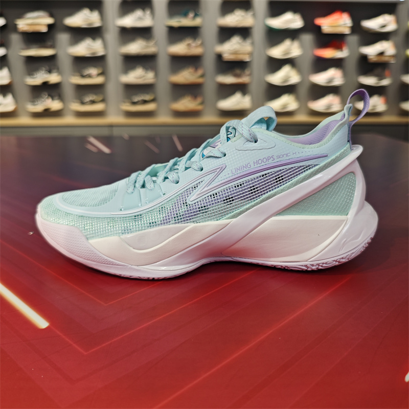 李宁音速10V2男子2022秋季轻量高回弹减震篮球专业比赛鞋ABAS057 - 图3