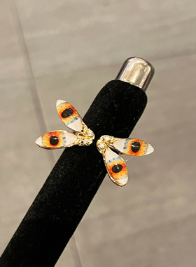 欧美夸张金属恶魔之眼宽版戒指个性叠戴指环78