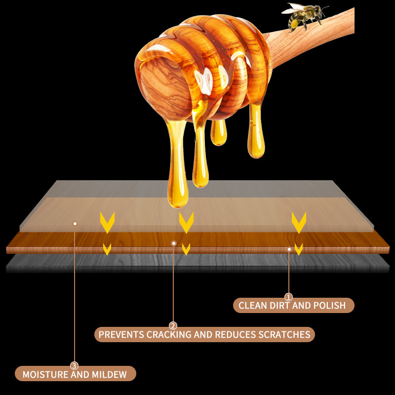 爆款Wood Seasoning Beewax 家具护理抛光地板蜡蜂蜡家具保养护理 - 图1