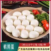 Old Kuang remember to shell quail egg deceit bird egg water cooking fried barbecue string hot pot Spicy Hot Quail Egg 5 catty