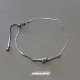 Simple twisted snake bone chain titanium steel non-fading necklace