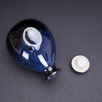 3OBR Home Retro Wine Altar Ceramic Seals White Wine Bottle Empty Bottle White Wine Special 1 catty of 2 catty Wine Pot