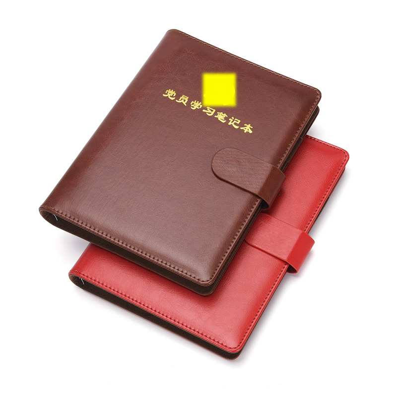 New high-end b5 detachable customized meeting minutes book