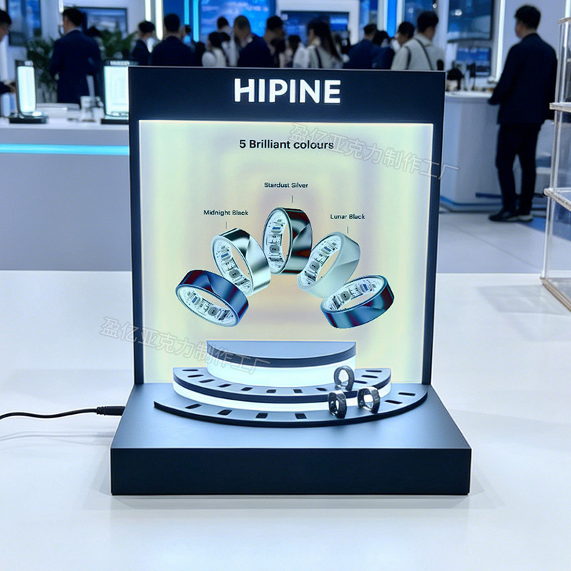 Digital 3C camera mobile phone display stand illuminated booth