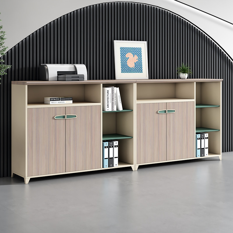 办公室茶水柜复印机办公办公桌底座 森菲亚矮柜