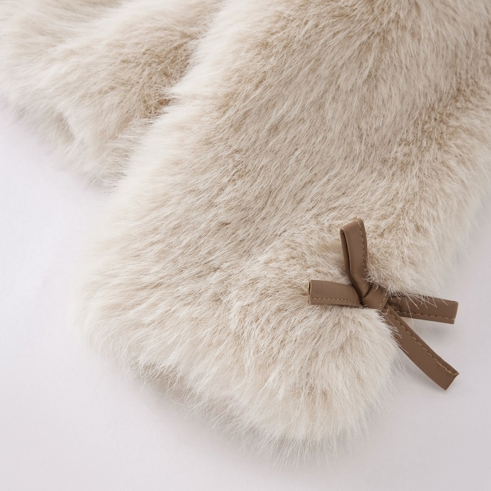 MINIIEF【爱依服童装】2025冬季新款法式甜美夹棉女童毛绒外套,淘宝优惠券,粉丝福利购,淘宝优惠卷