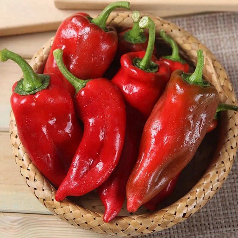 泡椒红辣椒新鲜微辣蔬菜现摘鲜辣椒酱红辣椒红尖椒椒辣泡辣椒红椒
