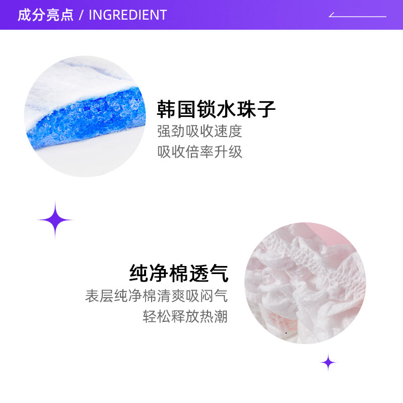 【自营】恩芝猫小菲舒睡小夜裤女性卫生裤立体护围F均码/3P安睡裤,淘宝优惠券,粉丝福利购,淘宝优惠卷