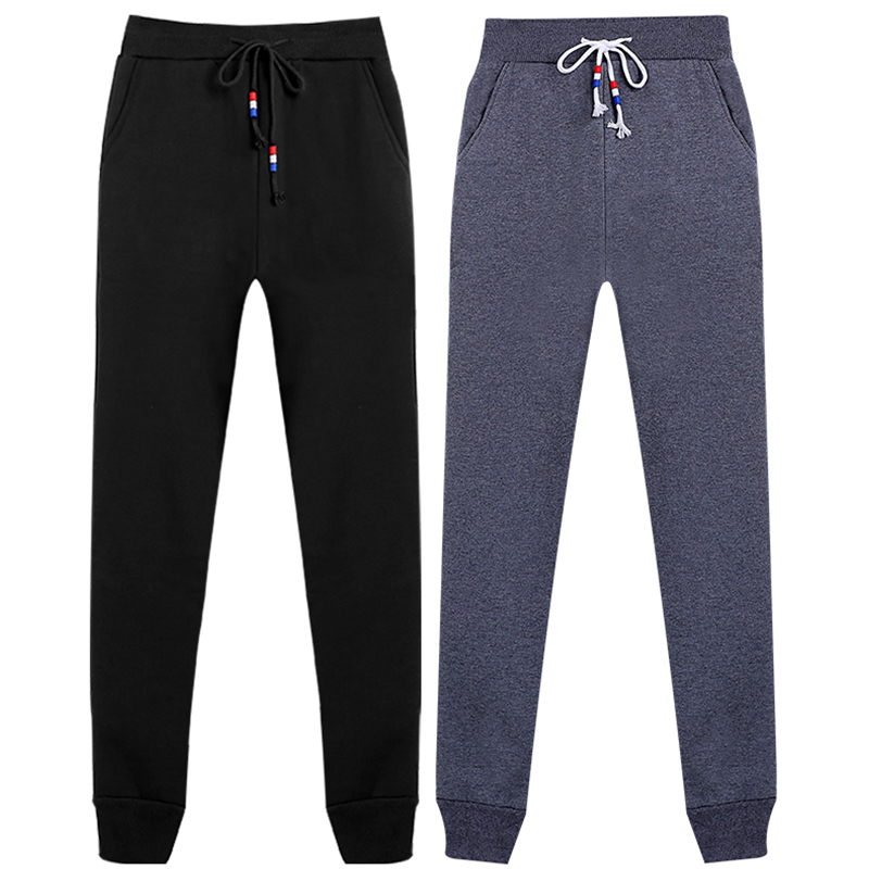 加绒秋冬季外穿保暖裤羊羔绒裤子 小虎日记休闲裤