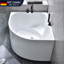 Small Household Day Style Bath Home Adult Acrylic Bidet Triangle Sector Mesh Red Simple Mini Deep Bubble Pool Seat