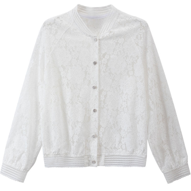 蕾丝开衫2020新款很仙的外套防晒衣 塔瑞乔蕾丝衫/雪纺衫