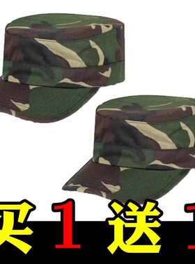 迷彩帽男女学生军训帽可调节