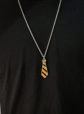 songmeng自制哈利波特条纹项链