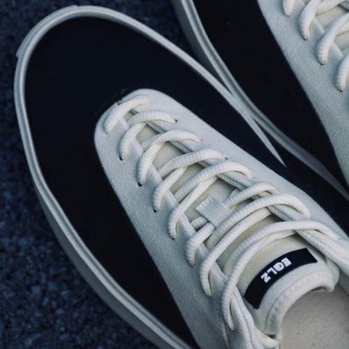 EQLZ官方FAULT22低帮板鞋男美式休闲运动舒适透气帆布鞋无中生有 - 图1