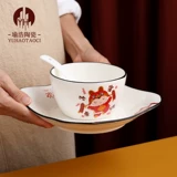 Посуда, мультяшный керамический комплект, подарочная коробка, подарок на день рождения