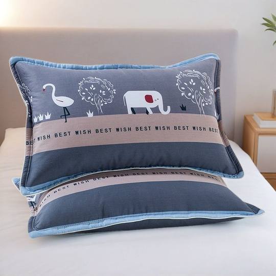 100% cotton pillowcase with high count and density