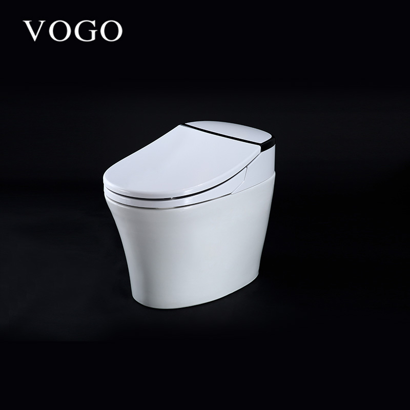 VOGO-R800遥控翻盖即热型智能马桶有水箱坐便器多功能全系列都有 - 图0