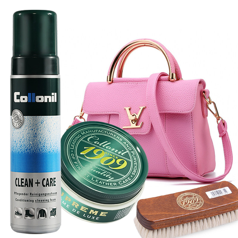 皮鞋油黑色高级皮革真皮皮衣包包 collonil百翼鞋油