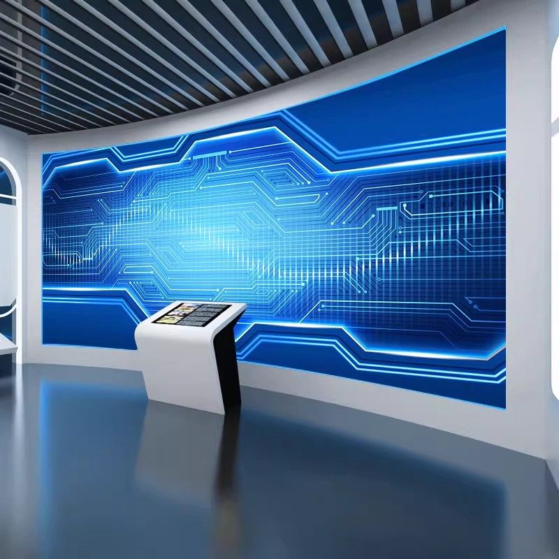 3D立体科技感电子直播背景墙纸网吧KTV前台酒店电竞房间装饰壁纸,淘宝优惠券,粉丝福利购,淘宝优惠卷