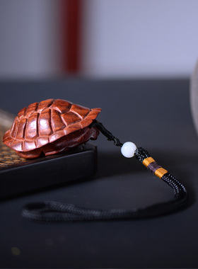 贡匠木祝福中式赞比亚血檀雕