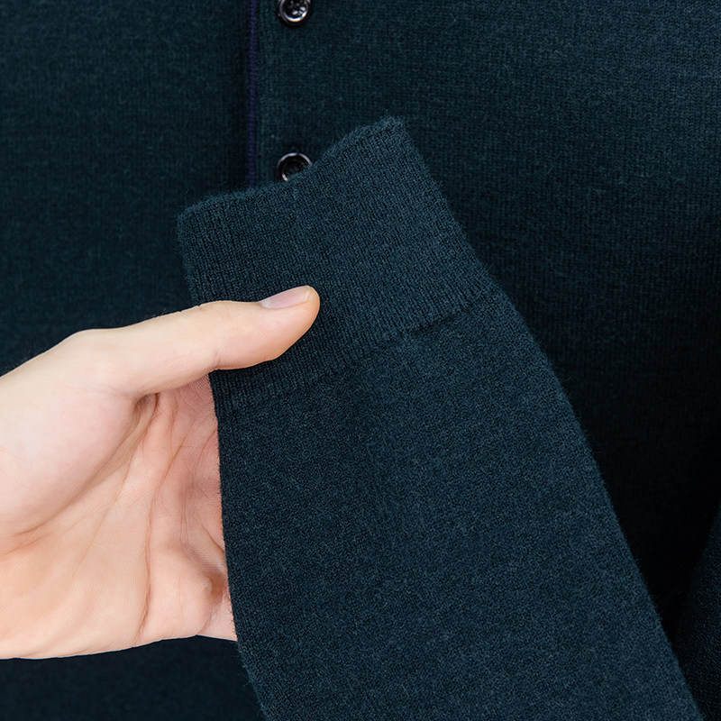 利郎高端100%纯羊绒衫男士秋冬季加厚中老年保暖针织打底衫男毛衣,淘宝优惠券,粉丝福利购,淘宝优惠卷