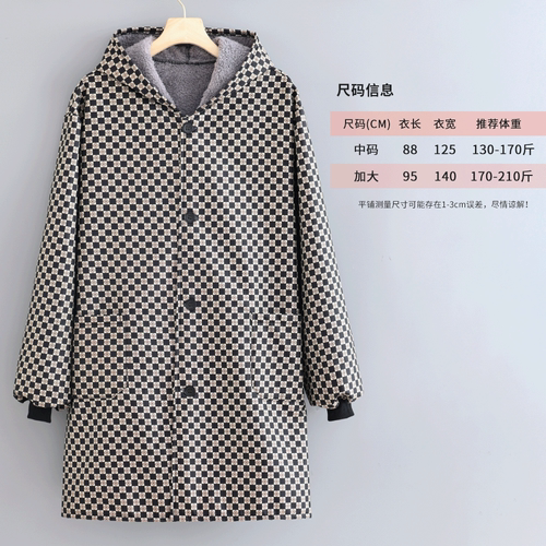 长袖加绒保暖防风罩衣冬季工作服大褂男女耐脏定制家用围裙防泼水 - 图2