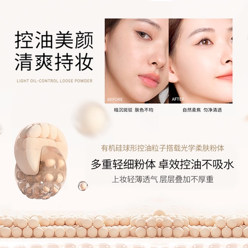 Рассыпчатая пудра, водостойкая база под макияж для жирной кожи, новая коллекция, контроль жирного блеска, долговременный эффект