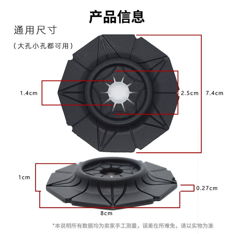 汽车雨刮孔保护罩保护套雨刮器防灰尘防落叶堵塞防冻雨雪通用胶套 - 图1