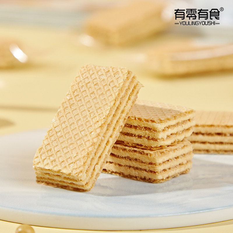 有零有食豆乳干网红健康休闲威化饼 有零有食食品威化饼干