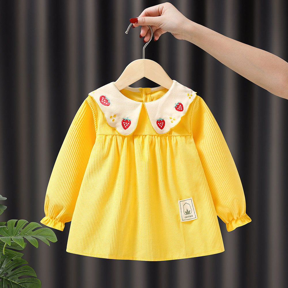 宝宝罩衣儿童围裙吃饭围兜女宝公主裙防水防脏秋冬季幼儿园反穿衣,淘宝优惠券,粉丝福利购,淘宝优惠卷