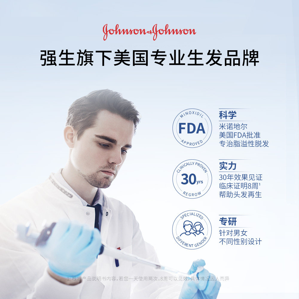 rogaine /培健落健米诺地尔酊 强生海外国际皮肤科药品