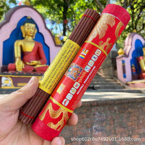 雷龙druk锦缎圆筒装藏香14种可选 手工植物线香 - 图2