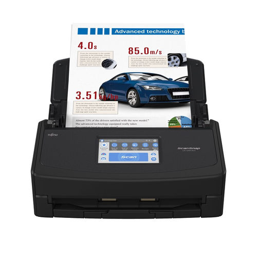 富士通IX1400L  IX1600A4幅面彩色自动高速文档合同身份证快递 - 图0