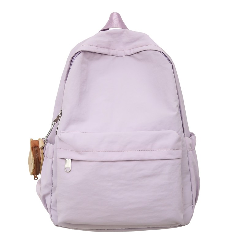 中点纯色书包2025新款户外登山14寸电脑背包女旅游轻便防水双肩包,淘宝优惠券,粉丝福利购,淘宝优惠卷